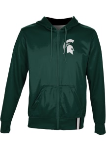 ProSphere Michigan State Spartans Youth Green Solid Light Weight Jacket