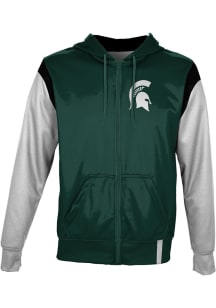 ProSphere Michigan State Spartans Youth Green Tailgate Light Weight Jacket