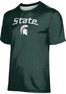 ProSphere Michigan State Spartans Youth Green Heather Short Sleeve T-Shirt