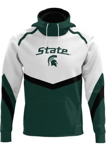 ProSphere Michigan State Spartans Mens Green Legacy Long Sleeve Hoodie