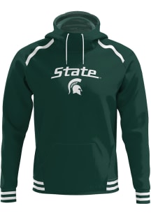 ProSphere Michigan State Spartans Mens Green Classic Long Sleeve Hoodie