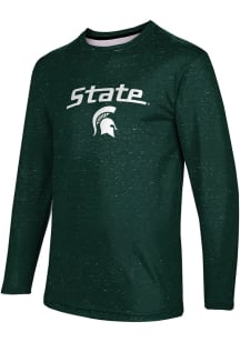 ProSphere Michigan State Spartans Green Heather Long Sleeve T Shirt