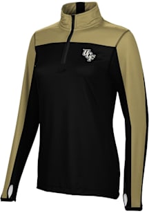 ProSphere UCF Knights Womens Black Sharp Qtr Zip