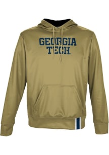 ProSphere GA Tech Yellow Jackets Youth Gold Solid Long Sleeve Hoodie