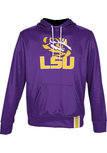 ProSphere LSU Tigers Youth Purple TIger Eye Long Sleeve Hoodie