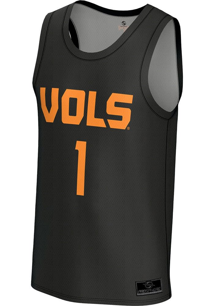 ProSphere Tennessee Volunteers BLACK Replica Mens Basketball
