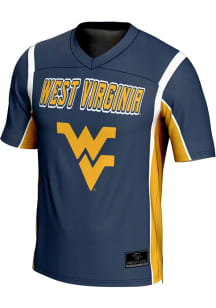 ProSphere West Virginia Mountaineers Blue Rival Football Jersey