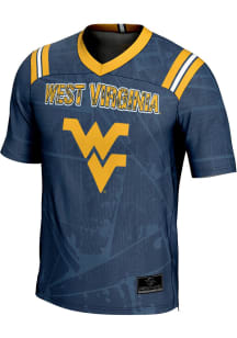 ProSphere West Virginia Mountaineers Blue Vigor Football Jersey