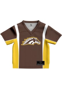 Toddler Western Michigan Broncos Brown ProSphere Rival Football Jersey Jersey