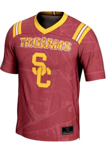 Mens USC Trojans Cardinal ProSphere Vigor Football Jersey