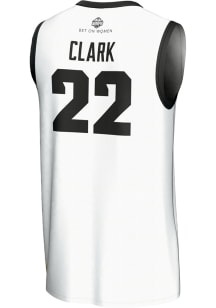 Caitlin Clark Mens White Iowa Hawkeyes Authentic Basketball Jersey