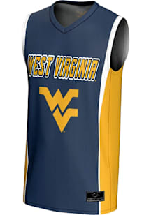 ProSphere West Virginia Mountaineers Blue Authentic Jersey