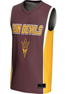 ProSphere Arizona State Sun Devils Youth Authentic Maroon Basketball Jersey
