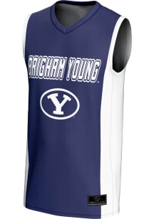 ProSphere BYU Cougars Youth Authentic Blue Basketball Jersey