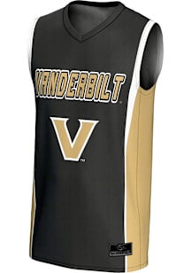 ProSphere Vanderbilt Commodores Youth Authentic Black Basketball Jersey