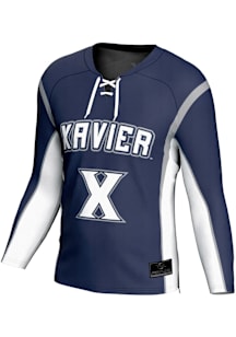 ProSphere  Xavier Musketeers Mens Blue Rival Hockey Jersey