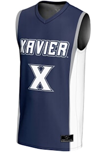 ProSphere Xavier Musketeers Youth Rival Blue Basketball Jersey