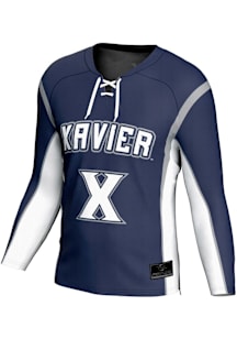 ProSphere Xavier Musketeers Youth Blue Rival Hockey Jersey
