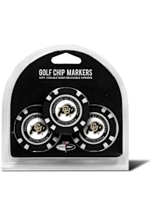Colorado Buffaloes Poker Chip 3 Pack Golf Ball Marker