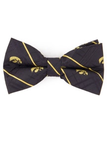 Oxford Bow Iowa Hawkeyes Mens Tie - Black