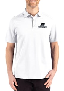 Cutter and Buck Providence Friars Mens White Advantage Refresh Short Sleeve Polo
