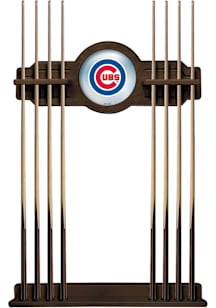 Chicago Cubs Solid Wood Cue Rack Pool Table