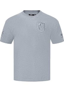 Pro Standard Vegas Golden Knights Grey Neutral Short Sleeve Fashion T Shirt
