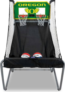 Black Oregon Ducks Pop-A-Shot Dual Shot Basketball Set