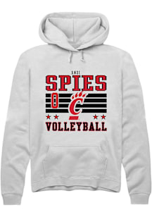 Andi Spies Cincinnati Bearcats Mens White NIL Striped Player Hood