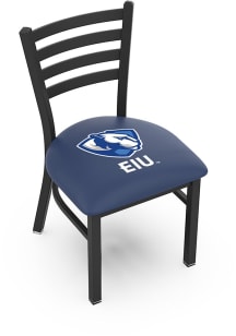 Eastern Illinois Panthers Stationary Black Wrinkle Finish Pub Stool - Black