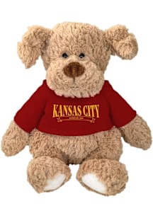 Kansas City Dog 9" Plush - Red