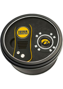 Black Iowa Hawkeyes Switchblade Golf Chip Golf Gift Set
