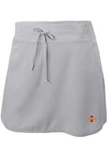 Columbia Iowa State Cyclones Womens Grey Heat Seal Omni Wick Lakewood Pines Shorts