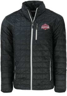 Black Ohio State Buckeyes Cutter and Buck Mens 2024 Football National Champion Rainier PrimaLoft..