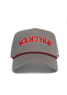No Rivals Texas Tech Red Raiders Upside down Wreck' Em Grayout Adjustable Hat - Grey