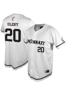Josh Ulery Genuine Collective Mens White Cincinnati Bearcats NIL Jersey