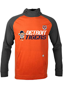 Levelwear Detroit Tigers Mens Orange Uproar 8-Bit Baseball Long Sleeve Hoodie