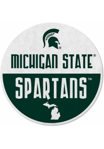 Green Michigan State Spartans Round Classic Pennant