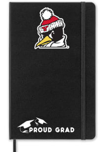 Youngstown State Penguins Proud Grad team logo Notebook and Folder - Black