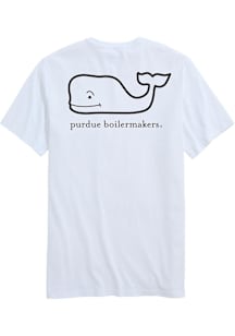 Vineyard Vines Purdue Boilermakers White Whale Short Sleeve T Shirt