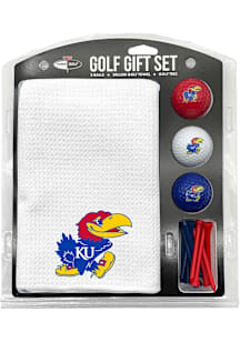Kansas Jayhawks Microfiber 16x40 Golf Gift Set