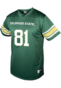 Rocky Beers  Genuine Collective Colorado State Rams Green Football NIL Football Jersey