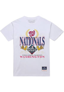 WSHN M White Pennant Chase SS TEE