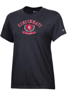 Cincinnati Bearcats Black Champion Alumni Short Sleeve T-Shirt