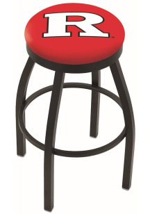 Black Rutgers Scarlet Knights Black Pub Stool