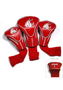 Washington State Cougars 3 Pack Contour Golf Headcover