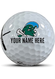 Tulane Green Wave Custom team logo Golf Balls
