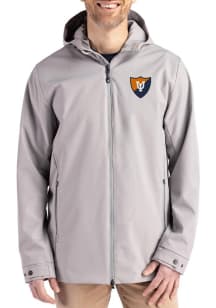 Mens Illinois Fighting Illini Grey Cutter and Buck Vault Camano Light Weight Jacket