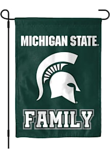 Michigan State Spartans Family Garden Flag - Green