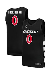 Bryson Buckingham  Nike Cincinnati Bearcats Black NIL Name And Number Jersey